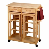 Winsome Suzanne 3-Pc Space Save Set, Natural
