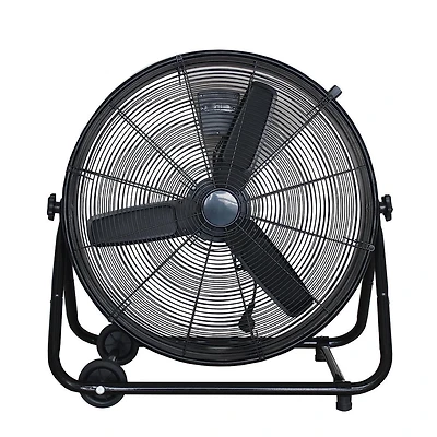 Ventilateur à haute vitesse Velocity de Tooltech®, 24 po, noir