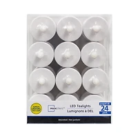 Mainstays 24PK Lumignons à DEL Paquet de 24