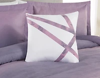 5 Piece Purple Ombre Comforter Set