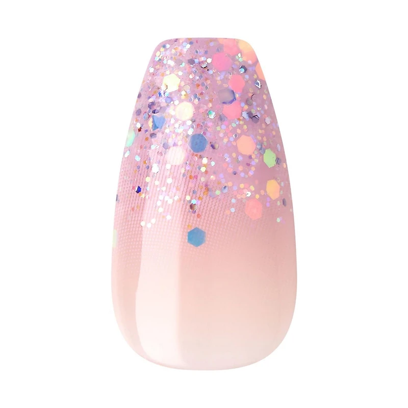 Kiss Gel Fantasy - faux ongles, 28 comptes, court Allure et longueur