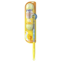 Swiffer Dusters Heavy Duty Super Extendable Handle Dusting Kit, 1 Handle, 4 Dusters