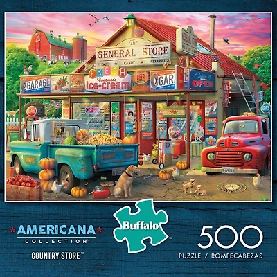 Buffalo Games Americana Le puzzle Country Store en 500 pièces