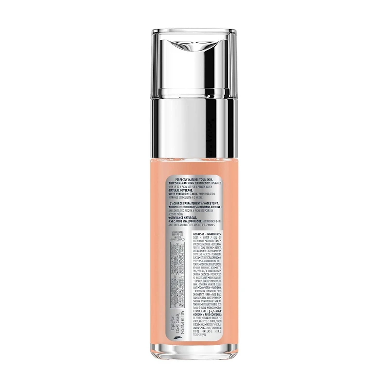 L'Oréal Paris Fond De Teint True Match, Avec Acide Hyaluronique et Soins Hydratants Hydratant en Fond de Teint