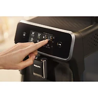 Philips 2200 Series Fully Automatic Espresso Machine with Milk Frother, EP2220/14, Black