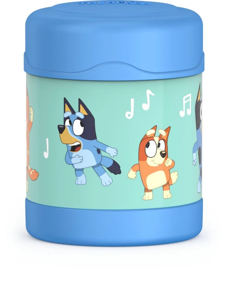 Thermos Funtainer Vacuum Insulated Stainless Steel 10 Oz Food Jar, Bluey