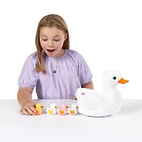 Pets Alive Mama Duck & Baby Surprise by ZURU Nurturing Play Surprise Hatching Interactive Girls' Toy., Surprise Unboxing Soft Toy