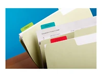 Post-it® Tabs 686-ALYR, Assorted Primary Colours, 2 in x 1.5 in (50.8 mm x 38.1 mm), 24/Pack, POST IT DURABLE TAB 2" ASSRT