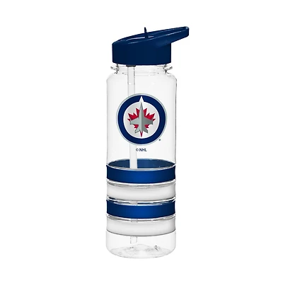 BOUTEILLE D'EAU 25OZ AUX COULEURS DE L'ÉQUIPE LNH WINNIPEG JETS