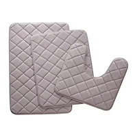 Ensemble de tapis de bain en mousse mémoire Mainstays Ensemble 3 pièces