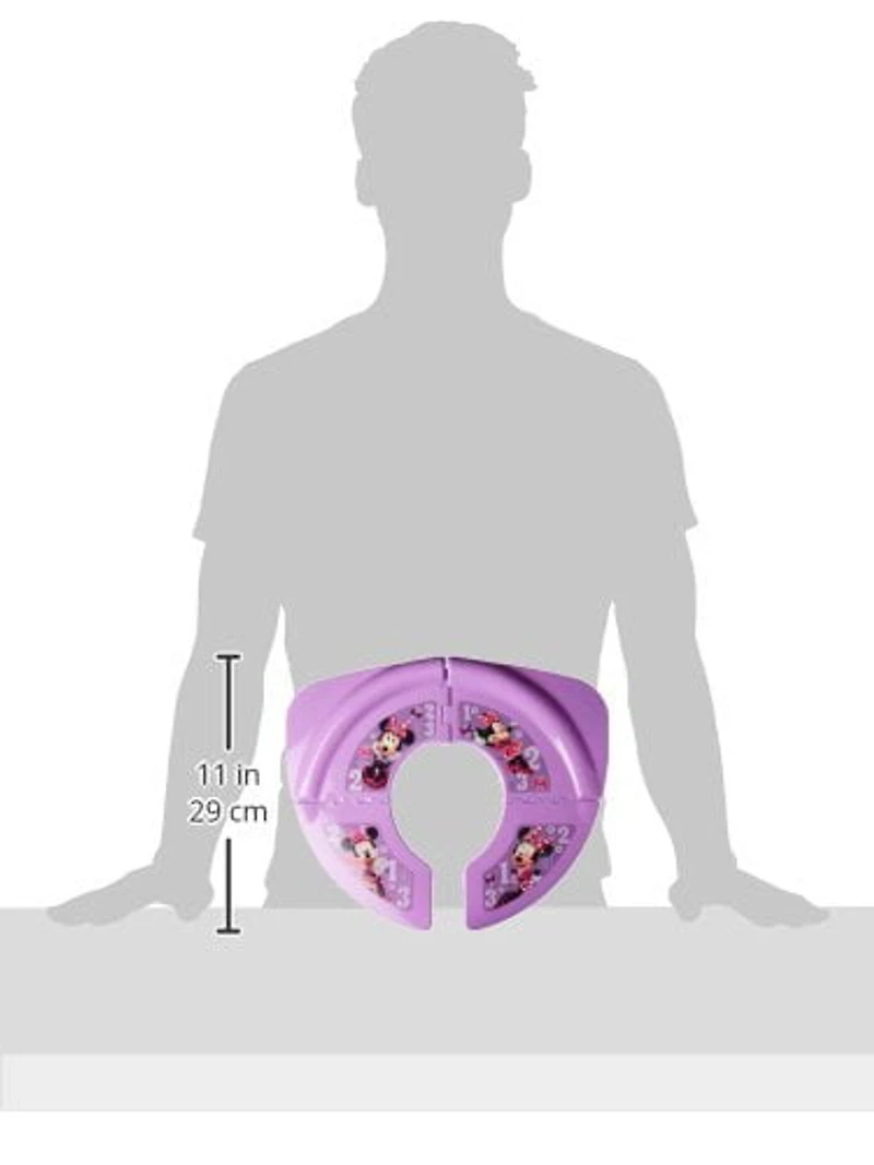 Siège de toilette pliable et portable Minnie de Disney