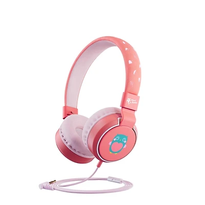 Planet Buddies Kids Wired Headphones 50% Recycled Plastic - Owl