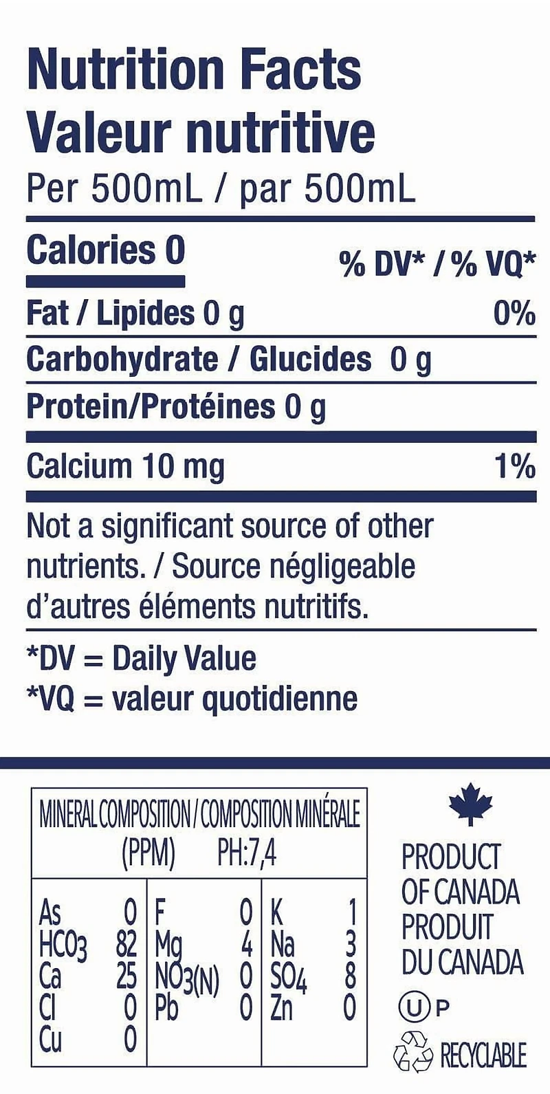 Eska Eau de Source Naturelle 24 x500ml 24x500ml