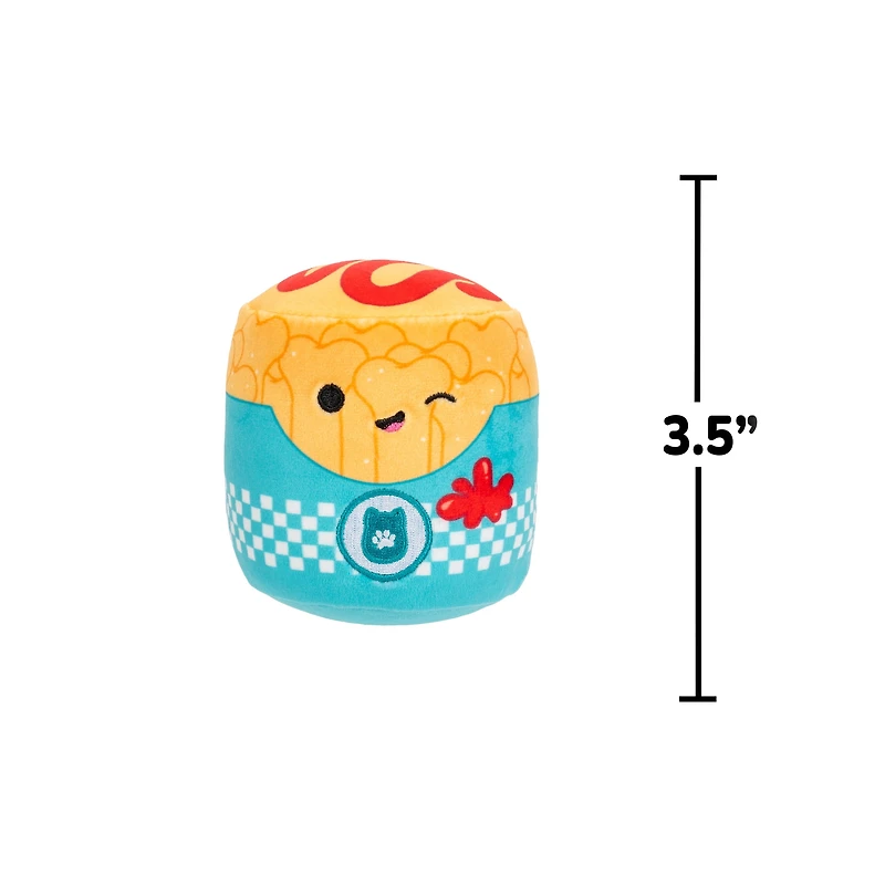 Karl Hot-Dog + Frannie Frites Chew Mees par Original Squishmallows Jouet pour Animal de Compagnie Lot de 2