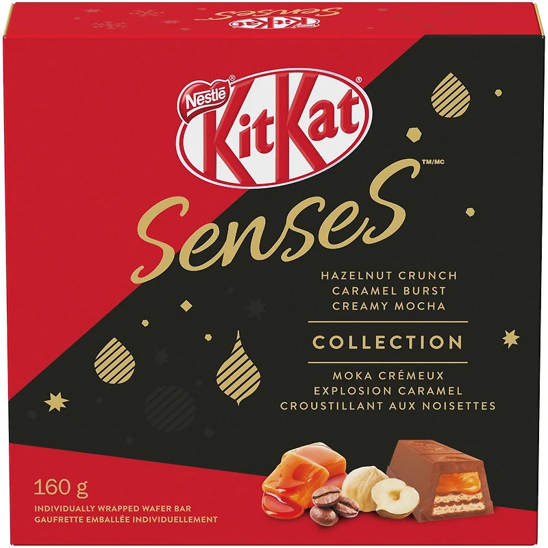 Coffret-cadeau des fêtes NESTLÉ® KIT KAT SENSESMC