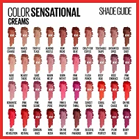 Maybelline New York Color Sensational® The Buffs, Lipstick, Untainted Spice, 0.15 Ounce
