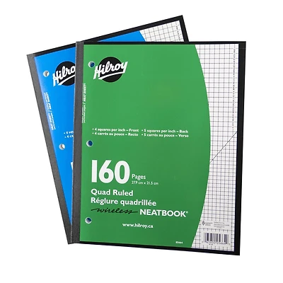 Hilroy Cahier quadrillé Neatbook, cahier Cahier Neatbook quadrillé