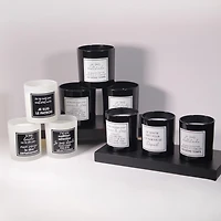 7.5oz "if my mouth doesn't say" CASHMERE CEDAR Fragranced Jar Candle
