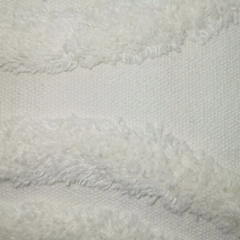 Coussin décoratif Sonic de hometrends, blanc 46 cm x 46 cm, moderne