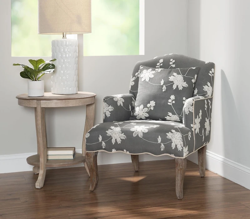 Lori Floral Armchair