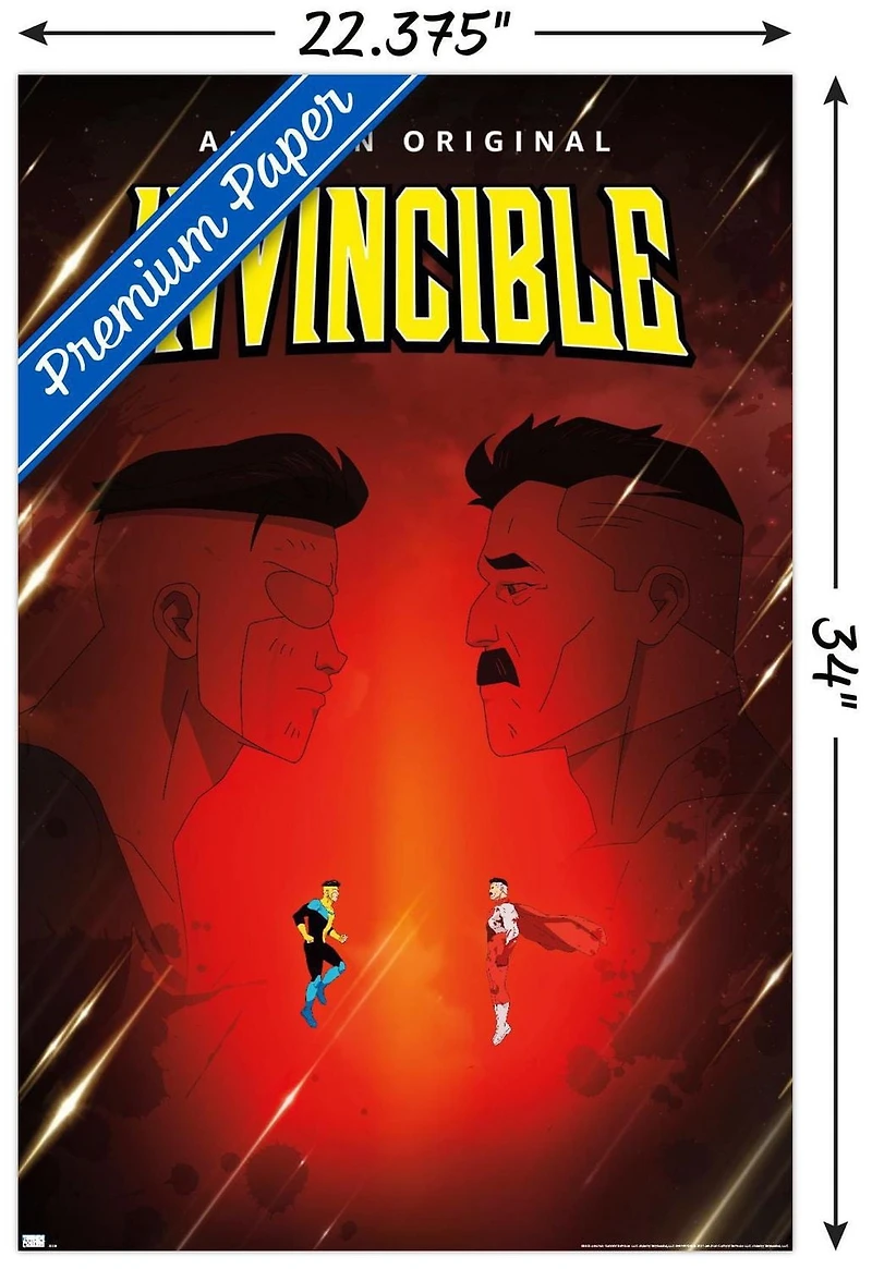 Invincible - Father and Son One Sheet Wall Poster, 22.375" x 34"