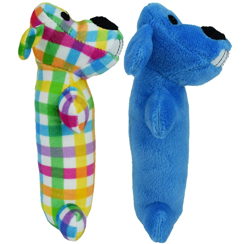 Multipet Petit chien Loofa, lot de 2 jouets pour chien Lot 2 pk pour chiens Loofa