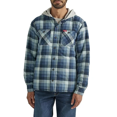 Veste de Chemise à Capuchin Poids Lourd Hommes Wrangler
