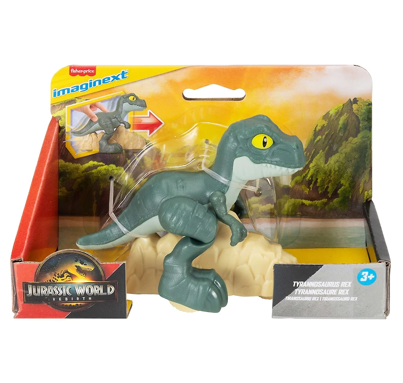 Fisher-Price Imaginext Jurassic World Tyrannosaure rex, mouv.