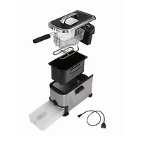 Friteuse Kalorik avec Système de filtration d'huile FT 43721 Capacité de 3L