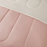 Mainstays Pink Reversible Comforter Double/Queen, MAINSTAYS PL MS PINK COMF DBL/QN