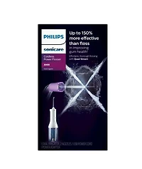 Philips Sonicare Power Flosser 3000 sans fil, irrigateur buccal, blanc, HX3826/21
