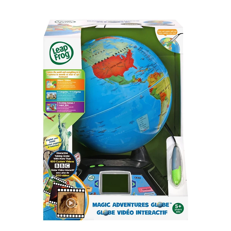 LeapFrog Magic Adventures® Globe - English Version, 5+ Years