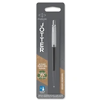 Stylo à bille à baril noir Parker Jotter