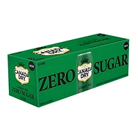 Soda Gingembre Zero Sucre Canada Dry Canette 355 mL, 12 Pack 12 x 355 mL