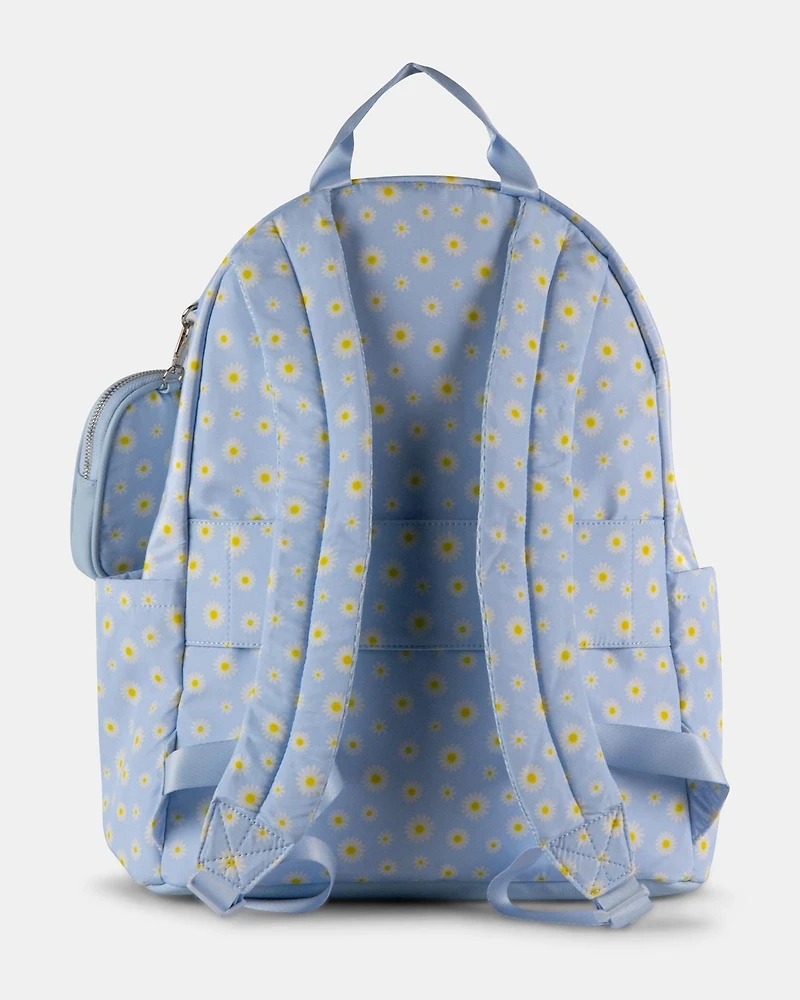 Madden NYC Backpack with Pouch Daisy-Kids/Teens