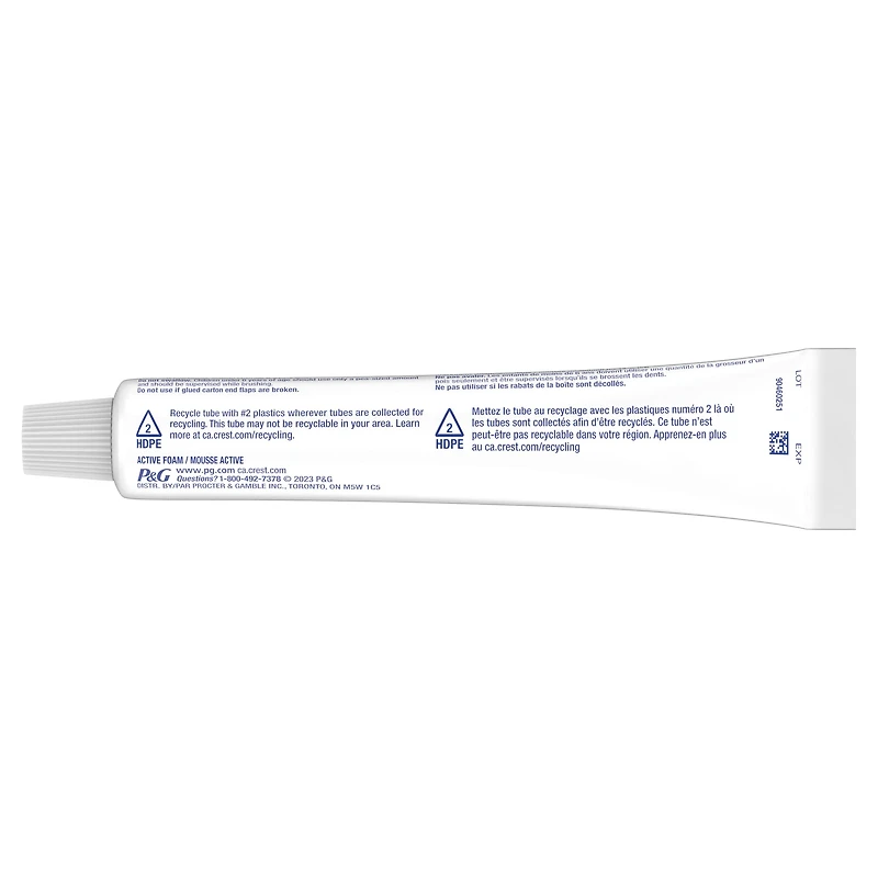 Crest Complete Whitening Plus Scope Minty Fresh Toothpaste, 120 mL