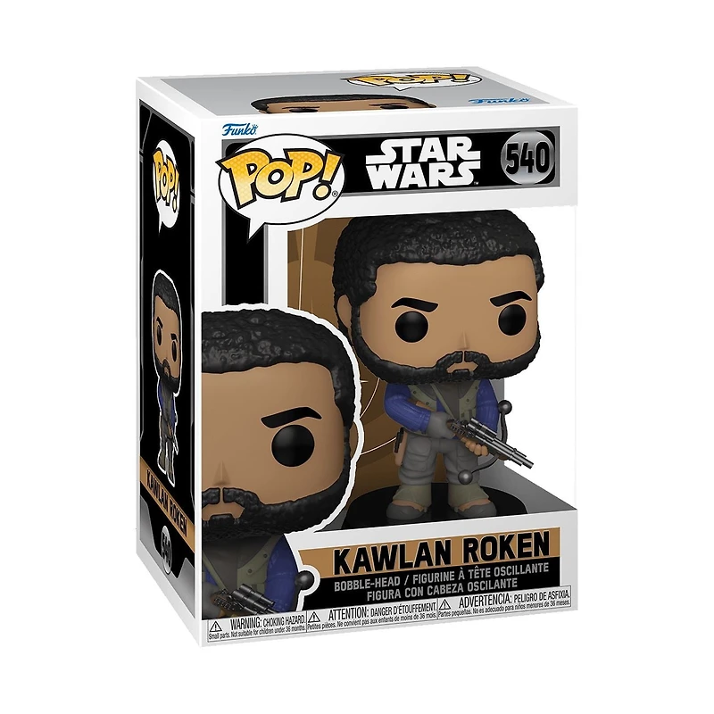Funko POP! STAR WARS Obi-Wan Kenobi: Kawlan Roken Figurine En Vinyle
