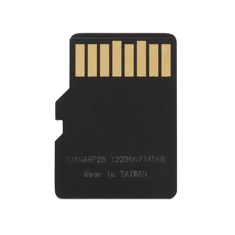 Carte mémoire 128 Go microSDXC U3 onn. avec adaptateur 95 Mo/s de vitesse de lecture