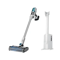 Aspirateur-balai sans fil Propre et vide de Shark® doté d’un système d’évacuation automatique, d’une brosse rotative autonettoyante, d’un système de filtration HEPA et de la technologie antiallergène
