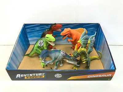 Adventure Force Figurine d'action dinosaure Raptor 15 cm, bleu, conçue pour les 3 ans et plus