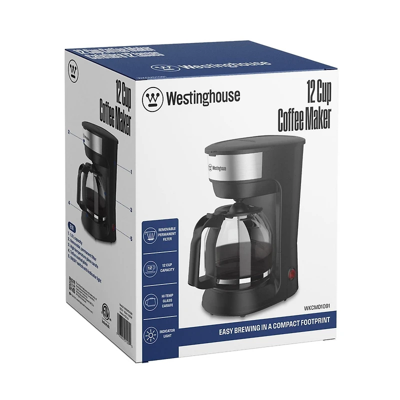 Cafetière Westinghouse 12 tasses
