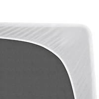 Safdie & Co. Mattress Protector Knitted Antibacterial T White