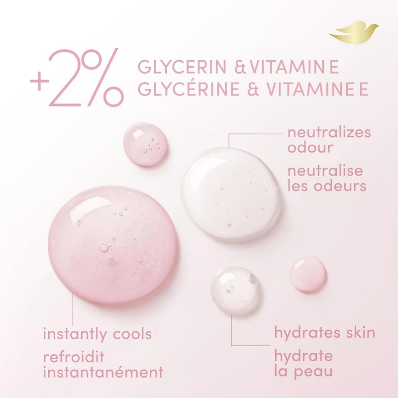 Dove Whole Body Deodorant Aluminum Free, Cooling Dry Spray Raspberry & Rose Scent