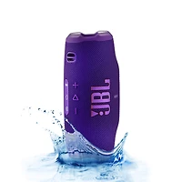 JBL Charge 6 Enceinte portable étanche et résistante aux chutes - Mauve