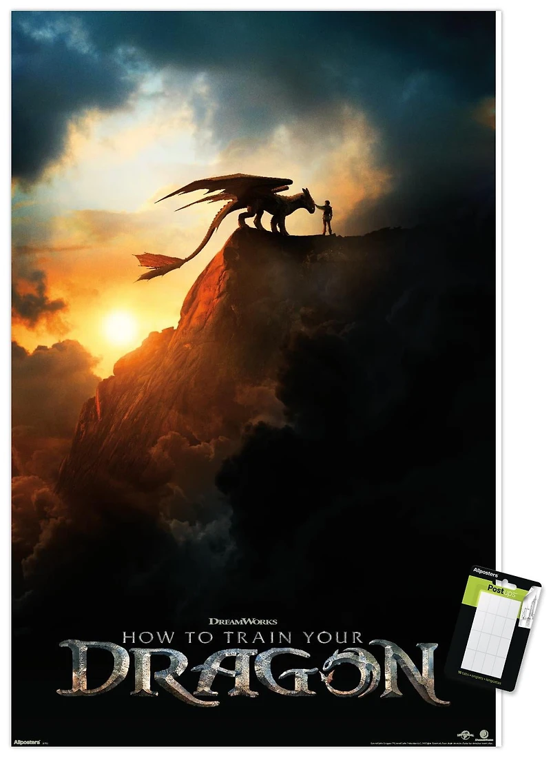 How To Train Your Dragon (2025) - Teaser One Sheet Wall Poster, 22.375" x 34"