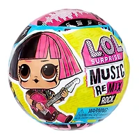 LOL Surprise Remix Rock Dolls with 7 Surprises including Instrument