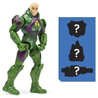 DC Comics, Figurine articulée LEX LUTHOR de 10 cm avec 3 accessoires mystère, Adventure 1