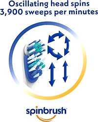 Spinbrush PRO CLEAN Toothbrush Soft, 1 Powered Toothbrush