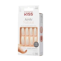 KISS Salon Acrylic - 28 faux ongles, longs