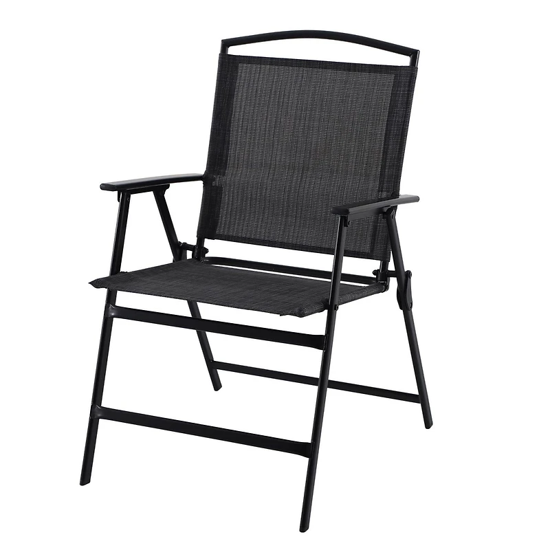 Chaise pliante en tissu tendu Carlington de Mainstays
